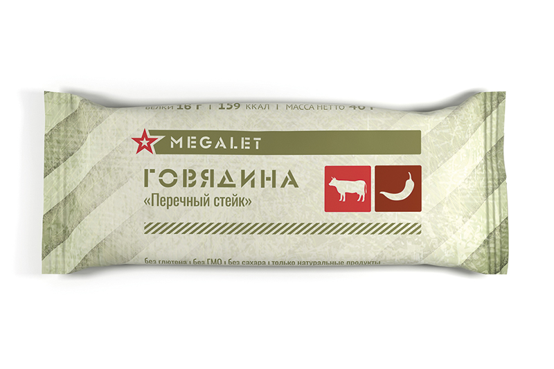 Говядина «Перечный стейк»